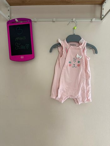 Combinaison short été - T3mois - Orchestra 