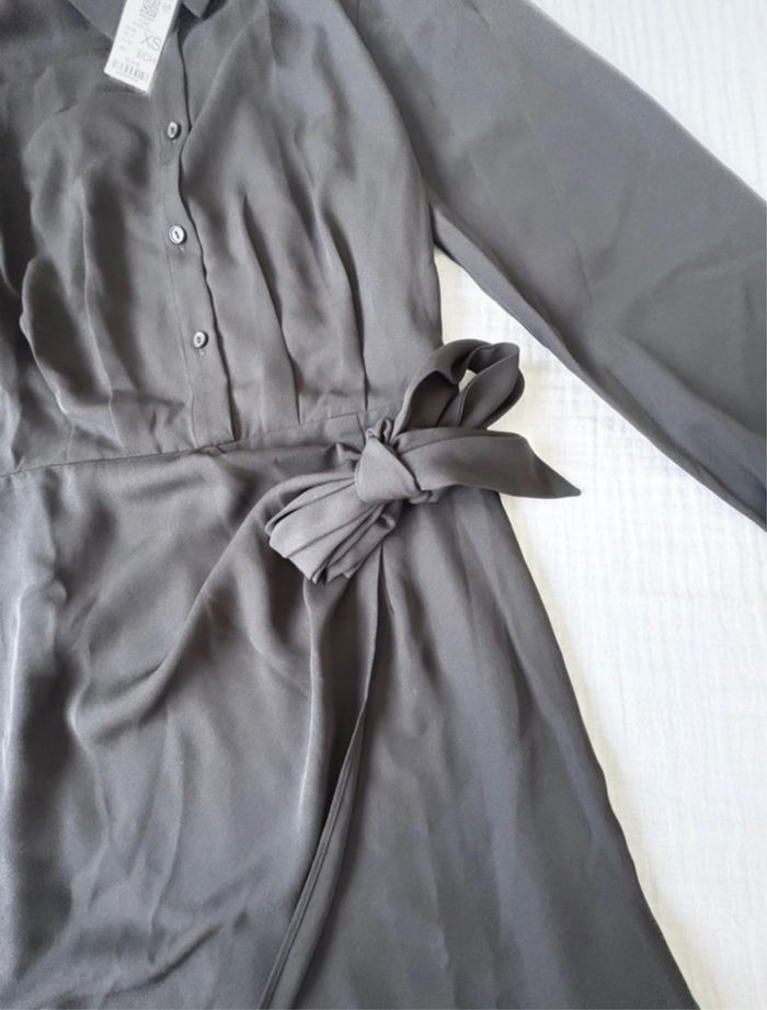 Robe chemise noire Etam – neuve avec étiquette – Taille XS - photo numéro 3