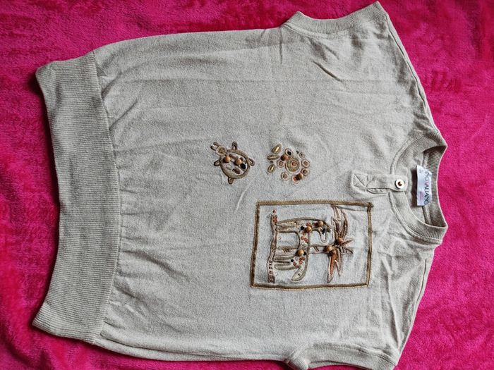 Pull léger sans manche