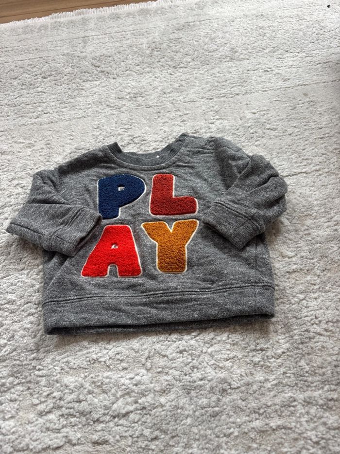 Pull PLAY Bout’chou 6 mois Monoprix