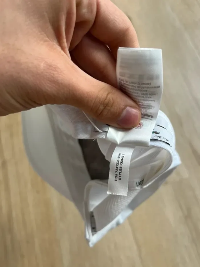 Lacoste Casquette twill de coton - photo numéro 4