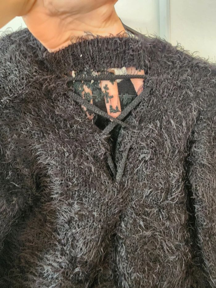 Pull tout doux noir TU 36/42 - photo numéro 6