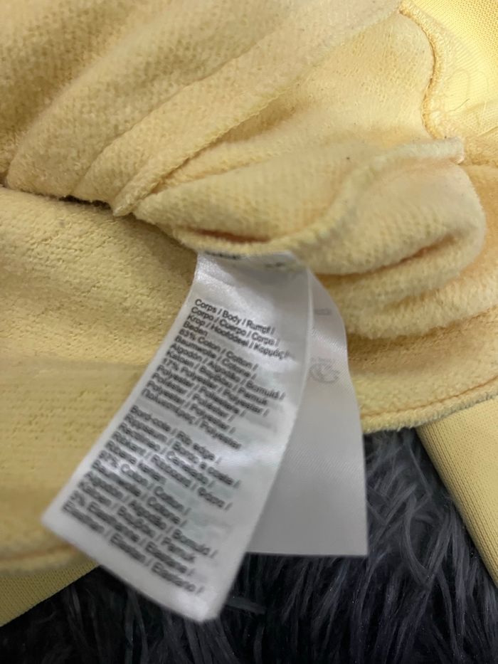 Sweat à capuche Lacoste – Jaune – Taille S - photo numéro 8