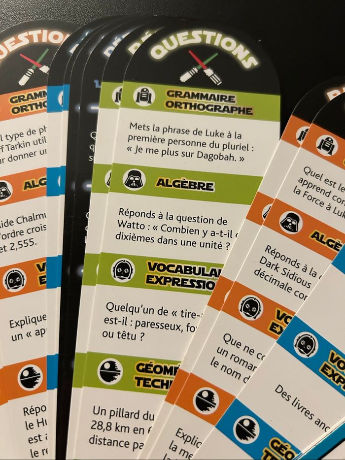 Jeu les incollables Star Wars niveau 6eme - photo numéro 3