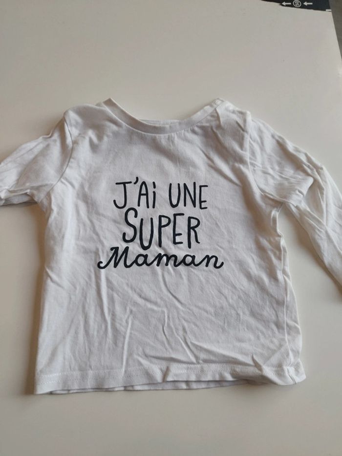 Lot tee shirt manches longues bébé garçon - photo numéro 6