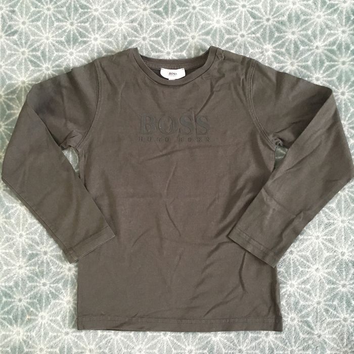 Teeshirt manches longues Hugo Boss - 6 ans - photo numéro 2