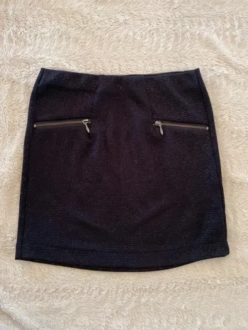 Mini-jupe noire superbe 12 ans