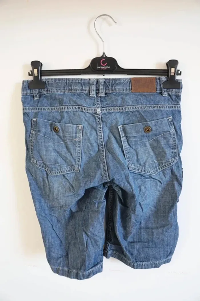 C55 short jeans bleu Sergent Major 14 ans - photo numéro 2