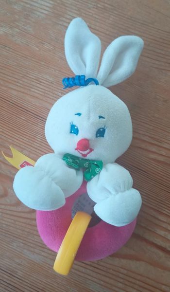Peluche hochet Fisher Price