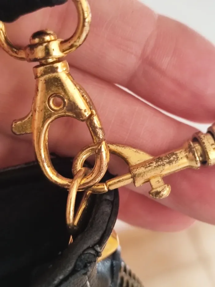 💋 magnifique sac tout cuir vintage 👜 - photo numéro 9