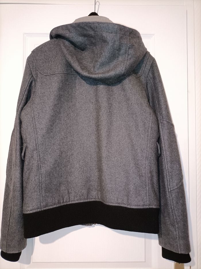 Manteau gris M Jules avec capuche - photo numéro 2