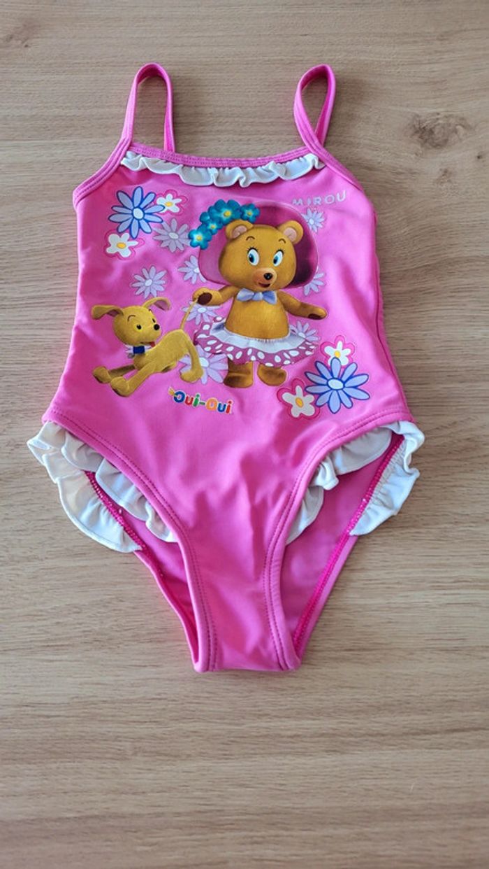 🟣 Maillot de Bain Oui Oui en 3 ans NEUF 🟣