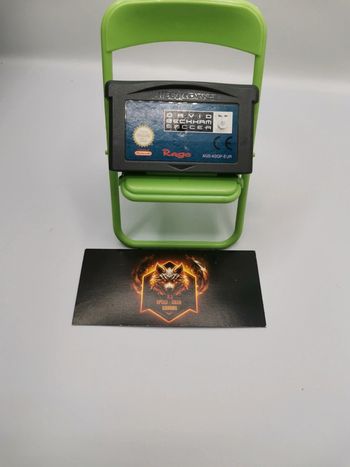 Jeux nintendo gameboy advance David Beckham soccer