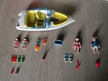 Playmobil bateau rapide boîte 4862
