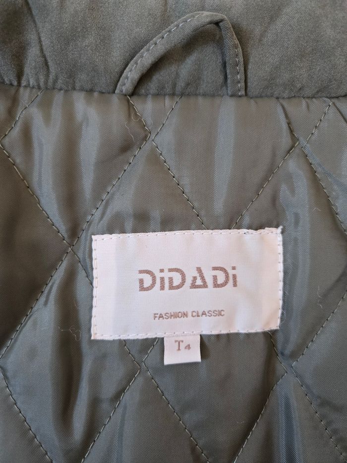 Manteau/Caban kaki Didadi taille 46 - photo numéro 7