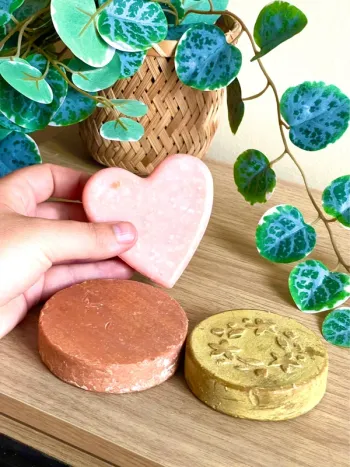 Lot de 3 shampooings solides vegan cruelty-free – neuf