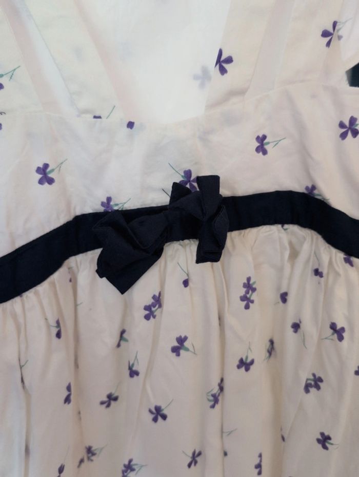 Lot de 2 robes à fleurs fille 5 ans Sergent Major Neuf - photo numéro 5