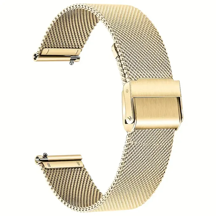 Bracelet maille doré montre 16 mm
