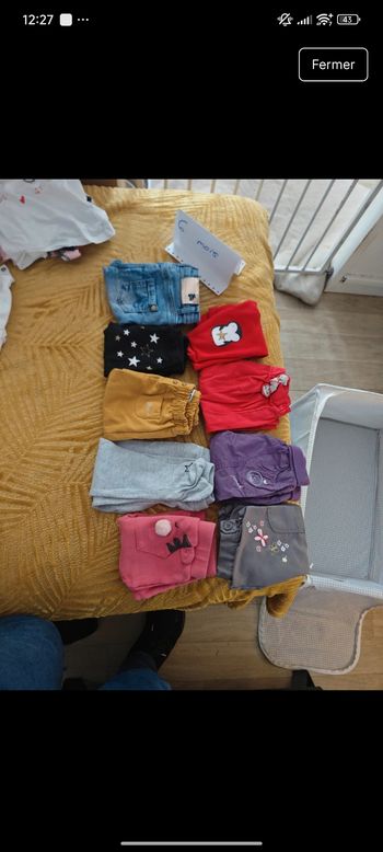 Lot de pantalons 6 mois