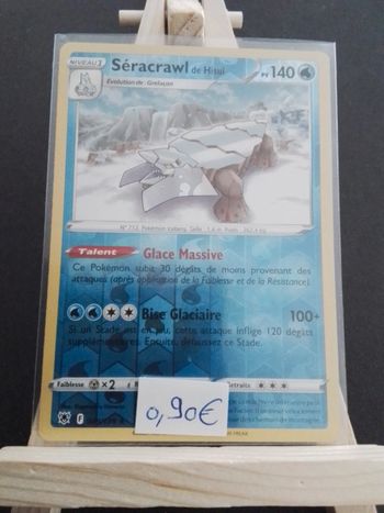 Carte Pokémon Séracrawl de Hisui Reverse 48/189