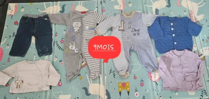 Gros Lot vêtements  (+ De 50 Articles) Bébé Garçon/Mixte + De 50 Articles - photo numéro 18