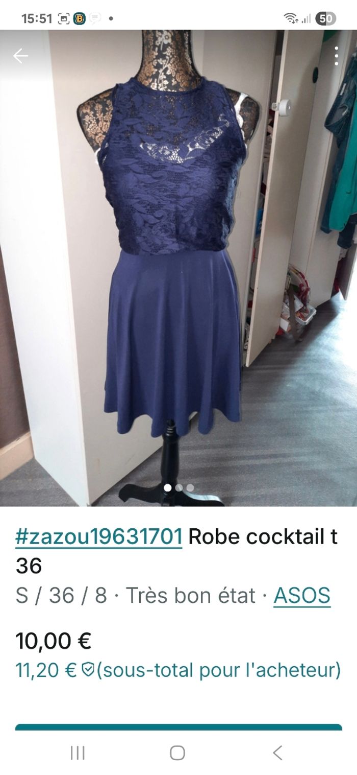 Robe fêtes ou autres