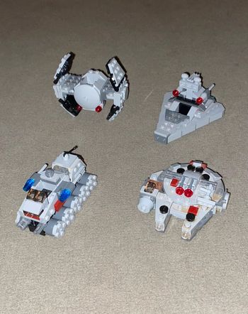 Lot Lego Star Wars 75028 + 75033 + 75128 + 75193