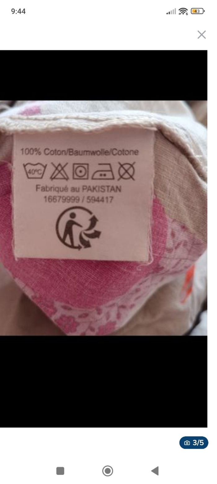 Housse de couette et d'oreiller Chouettes - photo numéro 3