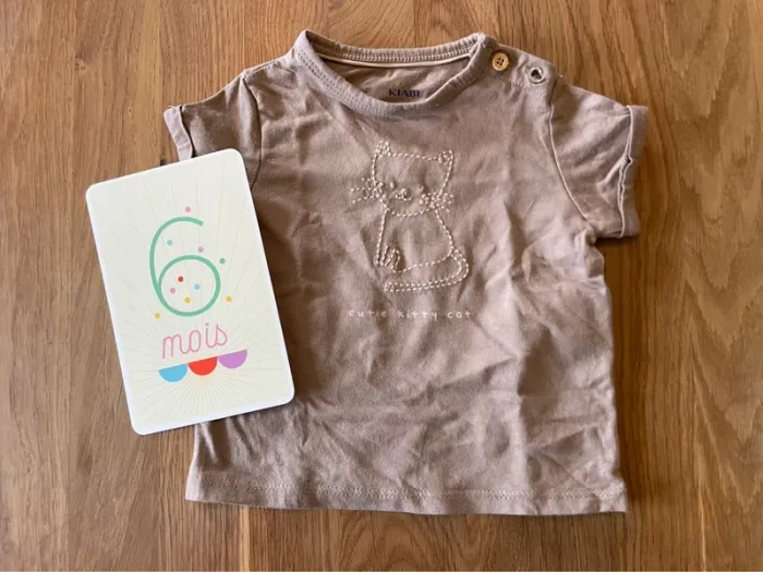 T-shirt 6 mois