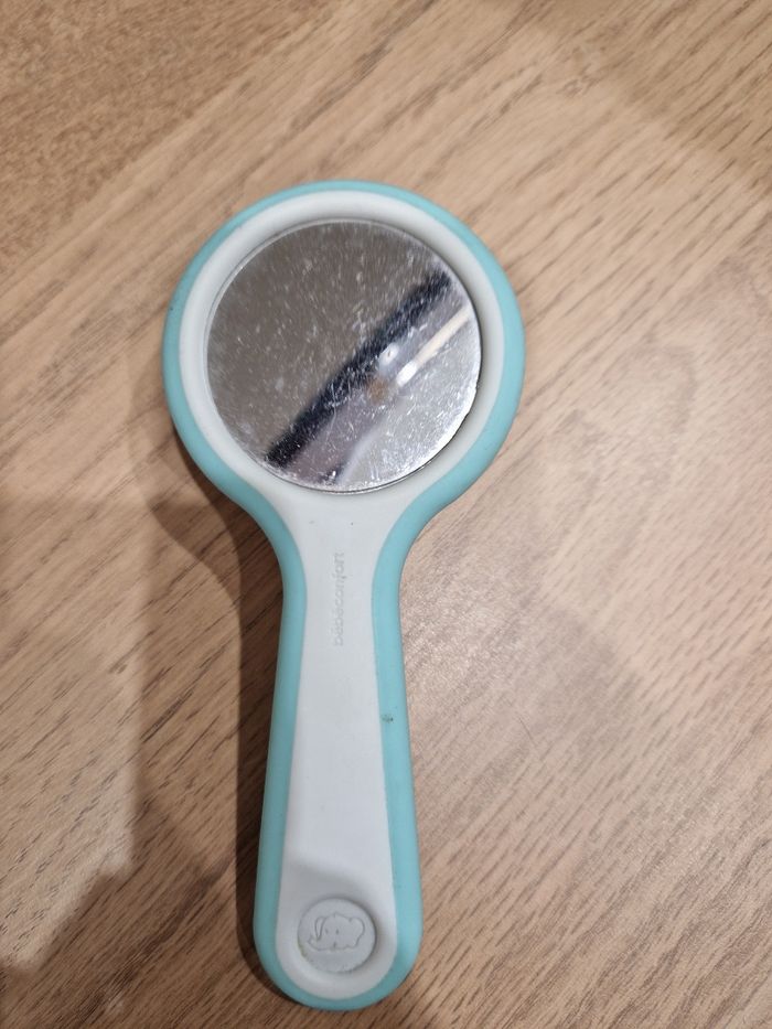 Brosse bébé avec miroir - photo numéro 3
