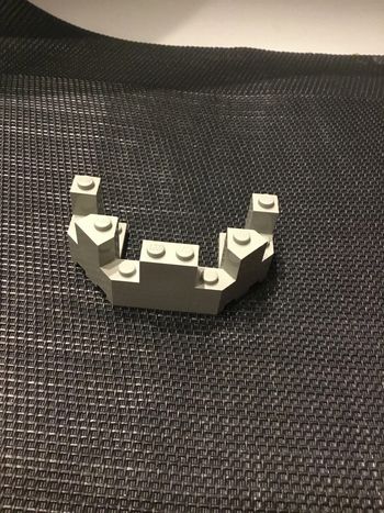 Lego Castle créneaux remparts gris clair 4x8x2 1/3 lego officiel