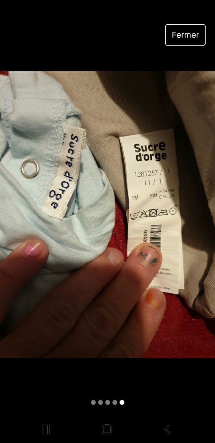 Ensemble garçon 3 mois - photo numéro 4