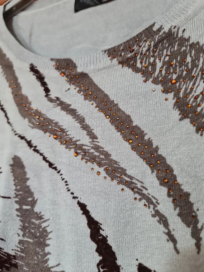 Pull fin taille L (40-42) - photo numéro 3