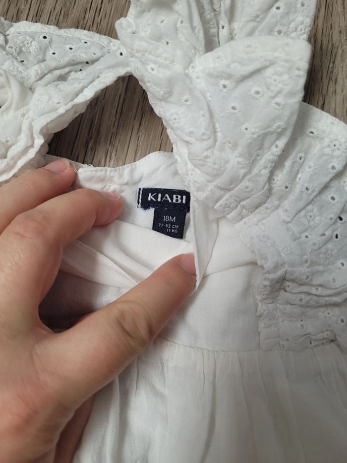 Robe blanche 18 mois - photo numéro 2