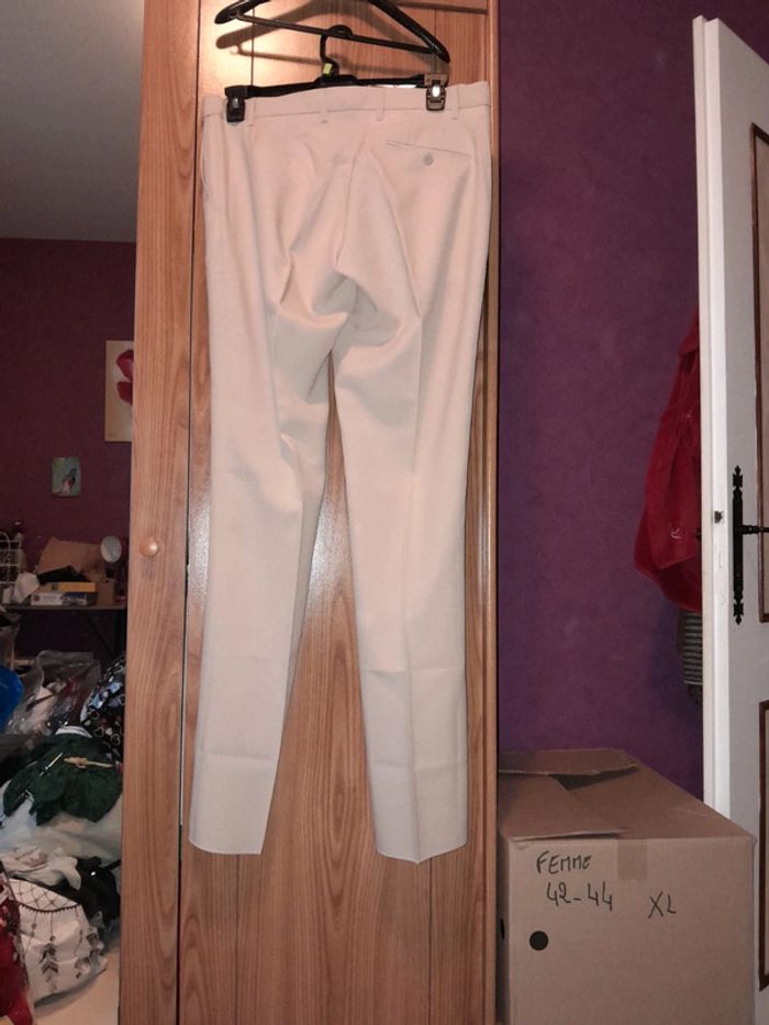 pantalon homme beige - photo numéro 2