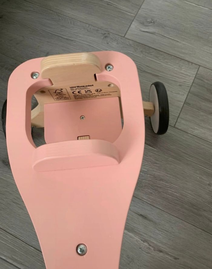 Tricycle / porteur en bois Vertbaudet - photo numéro 6