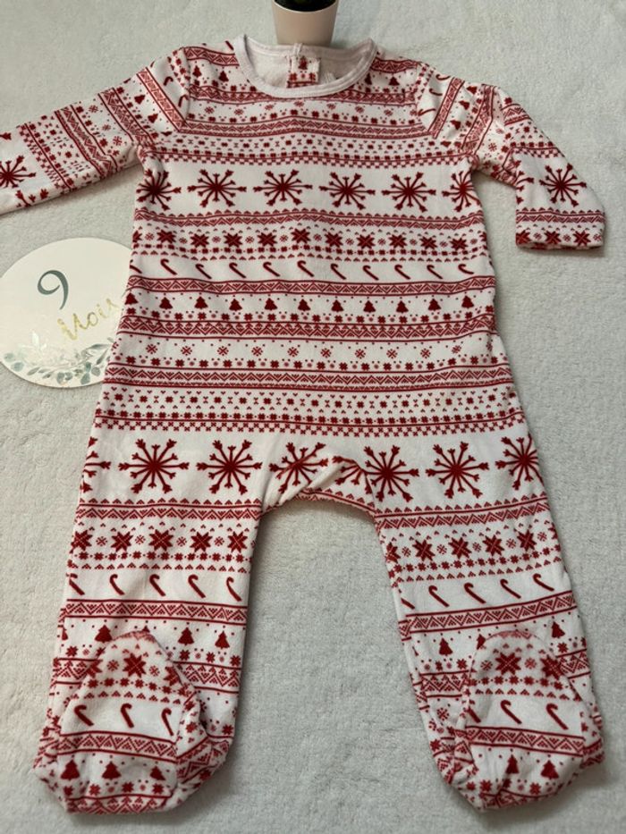 Pyjama dors toute doux motif flocon - photo numéro 2