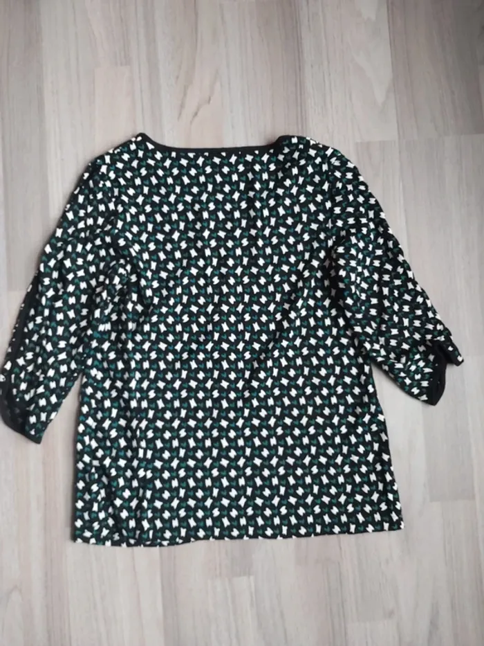 Tee-shirt manches 3/4 t.40 - photo numéro 2