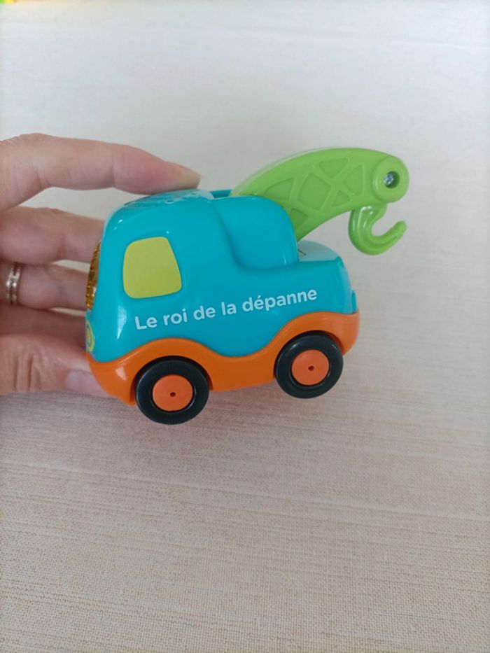 Tut tut bolide Vtech Yann le roi de la dépanne bleu et orange - photo numéro 4