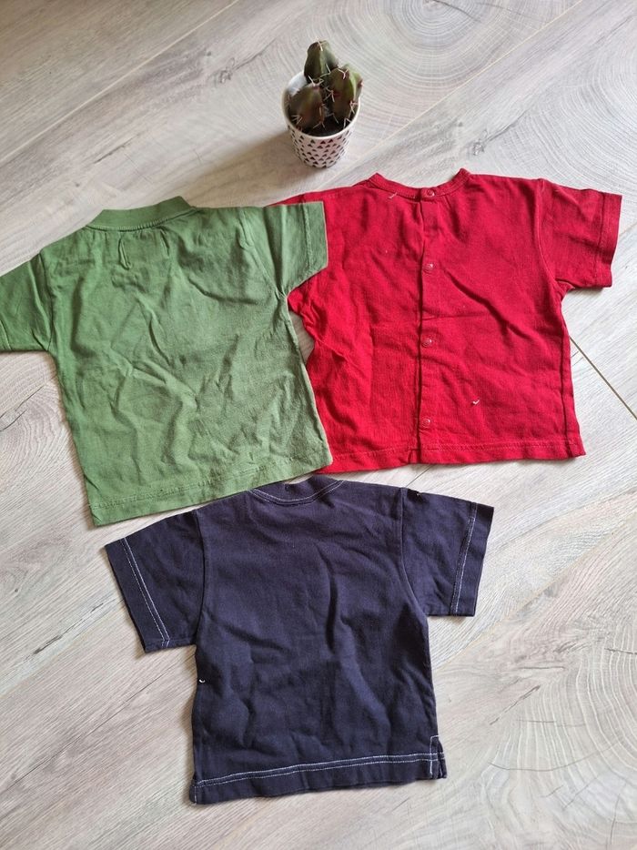 Lot Tee-shirts été 12 mois garçon - photo numéro 2