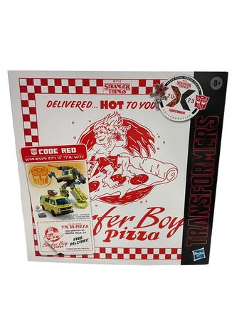 Figurine Transformers Stranger Things X Transformers code red Hasbro neuf