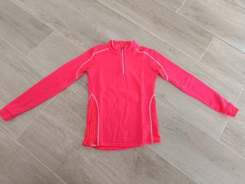 Sous-pull zippé ski 8 ans