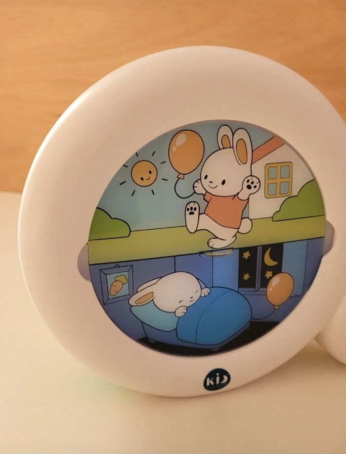 Réveil éducatif Kid'sleep - Moon Blanc - photo numéro 6