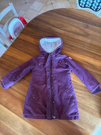 Manteau dourre d’hiver sergent Major fille 7 ans chaud