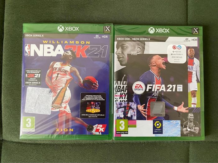 FIFA 21 & NBA 2k21 (Xbox Série X)
