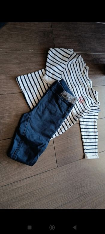 Ensemble jean + tshirt