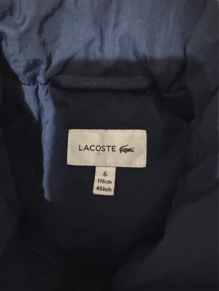 Doudoune sans manche - Lacoste - photo numéro 4