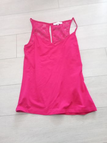 Débardeur femme rose