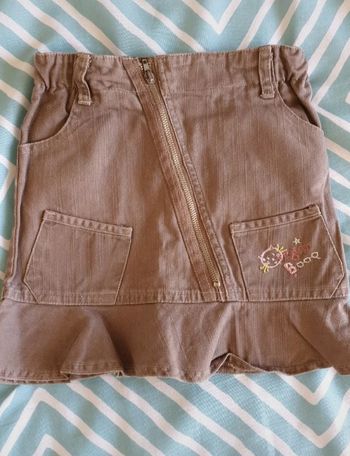 Jupe marron 2ans