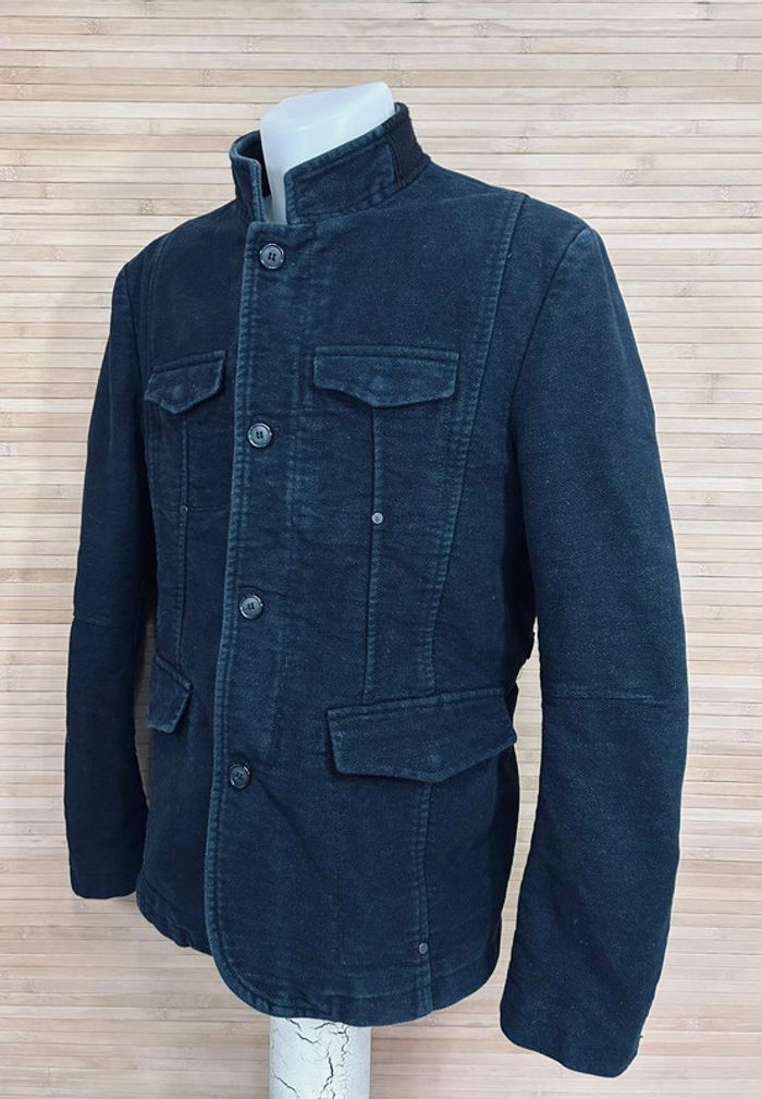 Veste noire bleuté homme - Élégance intemporelle - photo numéro 3